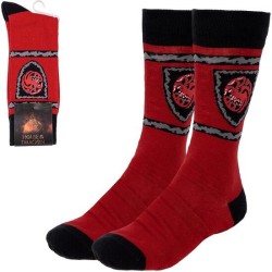 CALCETINES HOUSE OF DRAGON RED